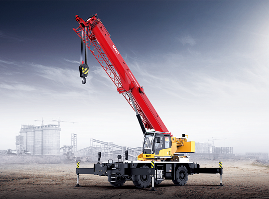 Короткобазный кран Sany SRC400T